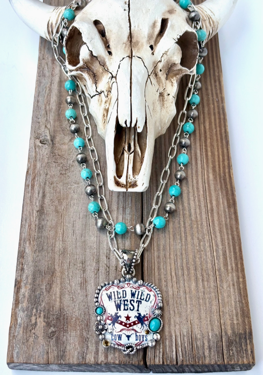2-Layered Wild West Necklace