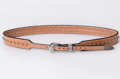 Studded Leather Hatband