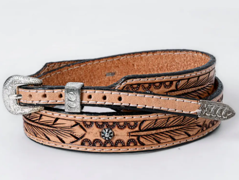 Studded Feather Hatband