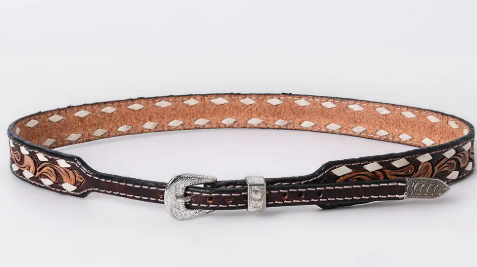 Cream Diamond Inlays Hatband