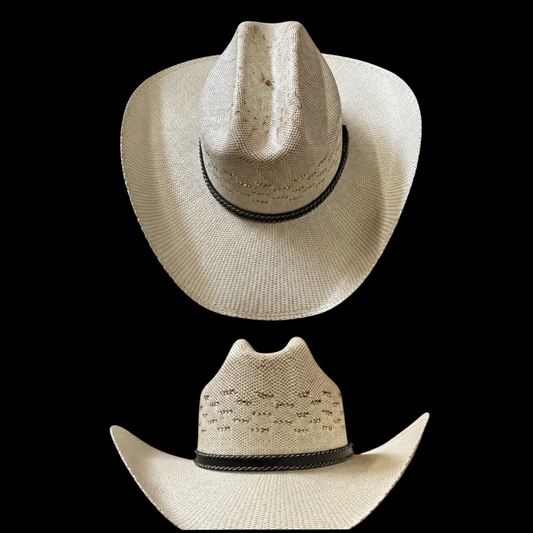 Barbwire Straw Cattleman