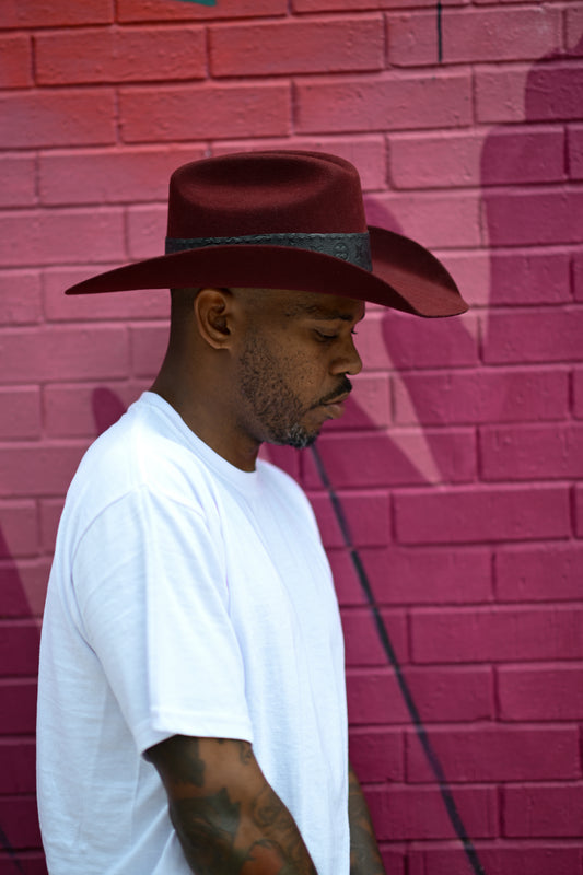 Whiskey After Dark - Hat + Hatband Set