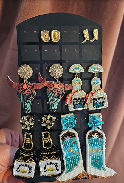 Assorted Dangle Earrings - Midsize