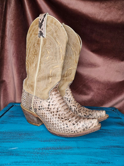 Shyanne Snake Skin Boots