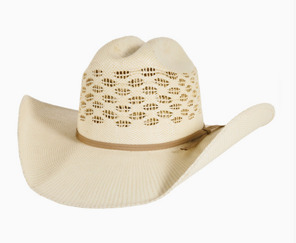 American Hat Makers - Vented Crown Bangora Straw Cowboy Hat - Style Cal