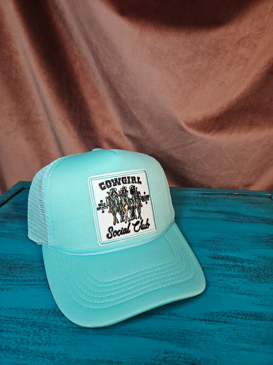 "Cowgirl Social Club" Trucker
