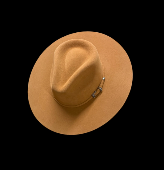 Flat Brim Fedora - Copper